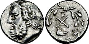Argolis, Argos.Hemidrachme. 195-188. ... 