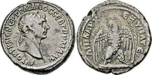TRAIANUS. 98-117, Antiochia oder Tyros.Lot ... 