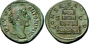 ANTONINUS PIUS. 138-161, Sesterz. Postum. ... 
