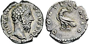 MARCUS AURELIUS. 161-180, Denar. Postum. ... 