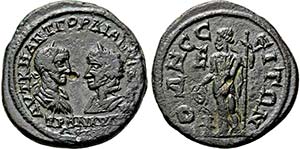 GORDIANUS III. UND TRANQUILLINA. 238-, ... 
