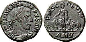 PHILIPPUS I. ARABS. 244-249, Moesia ... 