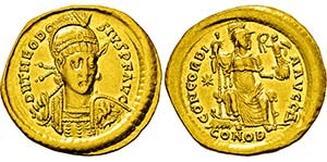 THEODOSIUS II. 402-450, ... 