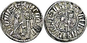 Hetoum I. und Zabel. 1226-1271, Tram o.J. ... 