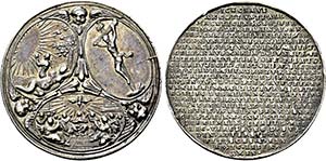 Medaille o.J. (um 1700; unsigniert, von ... 