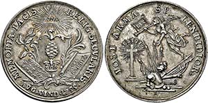 Medaille 1755 (Stempel von Conrad Boerer) ... 