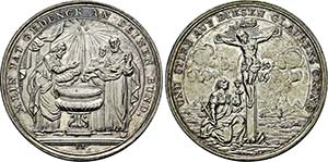 Medaille o.J. (um 1760; Stempel von Jonas ... 