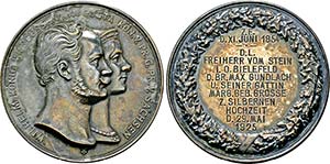 Große Medaille 1854 /1925 (Stempel von ... 