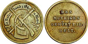 Wilhelm II. 1888-1918, Bronzemedaille o.J. ... 