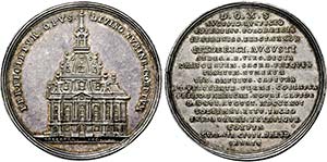 Große Medaille 1726 (Stempel von Johann ... 