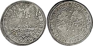 Gulden 1690 (Mmz. Johann Jeremias Freytag) ... 