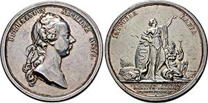 Joseph II. 1765-1790, Medaille 1771 (Stempel ... 