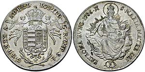  1765-1790, Kremnitz.Madonnentaler 1786 B.   ... 