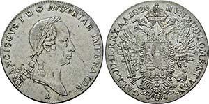 Franz I. 1806-1835, Wien.Konventionsgulden ... 