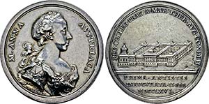 Medaille 1766 (Stempel von Anton Franz ... 