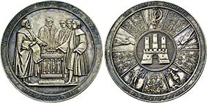 Medaille 1828 (Stempel von Henri Francois ... 