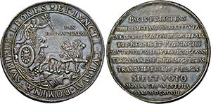 Medaille 1648 (Stempel von Engelbert ... 