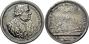 Medaille 1717 (Stempel von Georg Wilhelm ... 