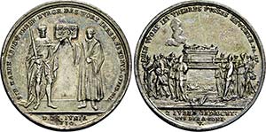 Medaille 1730 (Stempel von Andreas Vestner) ... 