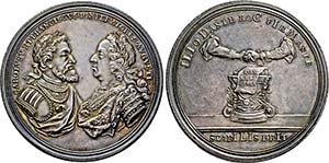 Medaille 1755 (Stempel von Peter Paul ... 