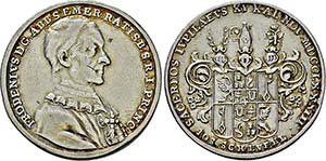 Frobenius Forster. 1762-1791, Medaille 1783 ... 