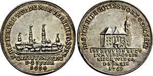 Medaille 1769 (unsigniert) auf die ... 