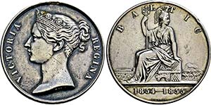 Victoria. 1837-1901, Baltic Medal 1854 / ... 