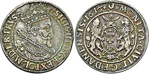 Wladislaw IV. 1633-1648, Ort 1616 (ss, ... 