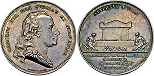 Karl XIII. 1809-1818, Große Medaille 1818 ... 