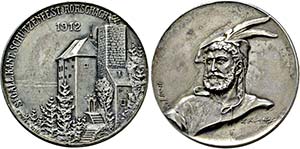 Medaille 1912 (Holy Frères) auf das ... 