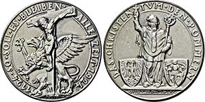 Medaille 1924 . {\b Otto von Bamberg - Das ... 