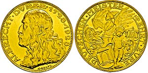Goldmedaille 1928 (985 fein) {\b 400. ... 