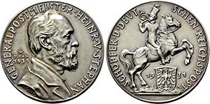 Medaille 1931 . {\b Generalpostmeister ... 