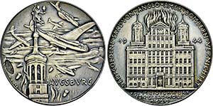 Medaille 1944 (Nachprägung von 1979; nach ... 