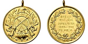 DÜREN, STADT   - Goldmedaille 1910 (333 ... 