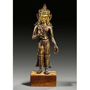 Stehende Statue des Boddhisattva Padmapani. ... 