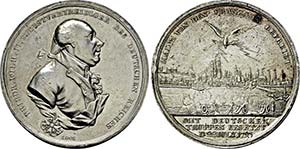 MAINZ, STADT   - Medaille 1793 (von Loos) ... 