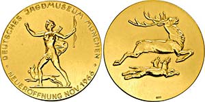 MÜNCHEN, STADT   - Goldmedaille 1966 (900 ... 