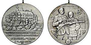 WEILBURG, STADT   - Medaille 1926 auf das ... 