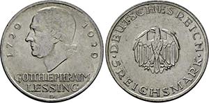 WEIMARER REPUBLIK   - München.5 Reichsmark ... 