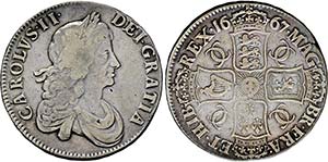 GROSSBRITANNIEN   - Charles II. 1660-1685, ... 