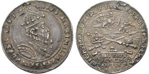 Maximilian II. 1564-1576, Medaille 1576 ... 