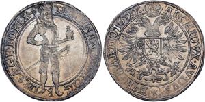 Ferdinand II. 1619-1637, Kuttenberg.1/2 ... 