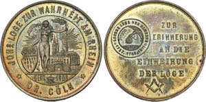 KÖLN, STADT   - Medaille 1903 (unsign.) auf ... 