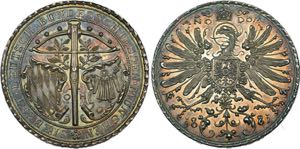 MÜNCHEN, STADT   - Medaille 1881 (Stempel ... 