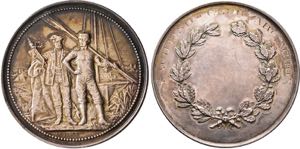 III. République. 1871-1940, Große Medaille ... 