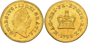 George III. 1760-1820, London.1/3 Guinea ... 