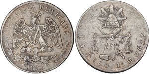 Republica Mexicana. 1823-1864, Zacatecas und ... 