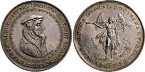SCHWEIZ-GENF, STADT   - Große Medaille 1641 ... 