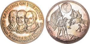 Medaille 1969 (Prägung Heraeus; 999,9 ... 